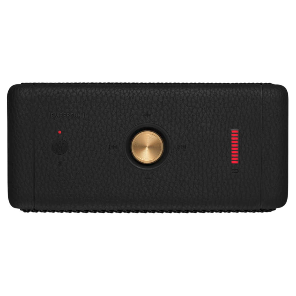 Marshall Emberton II Compact Portable Bluetooth Speaker Black & Brass