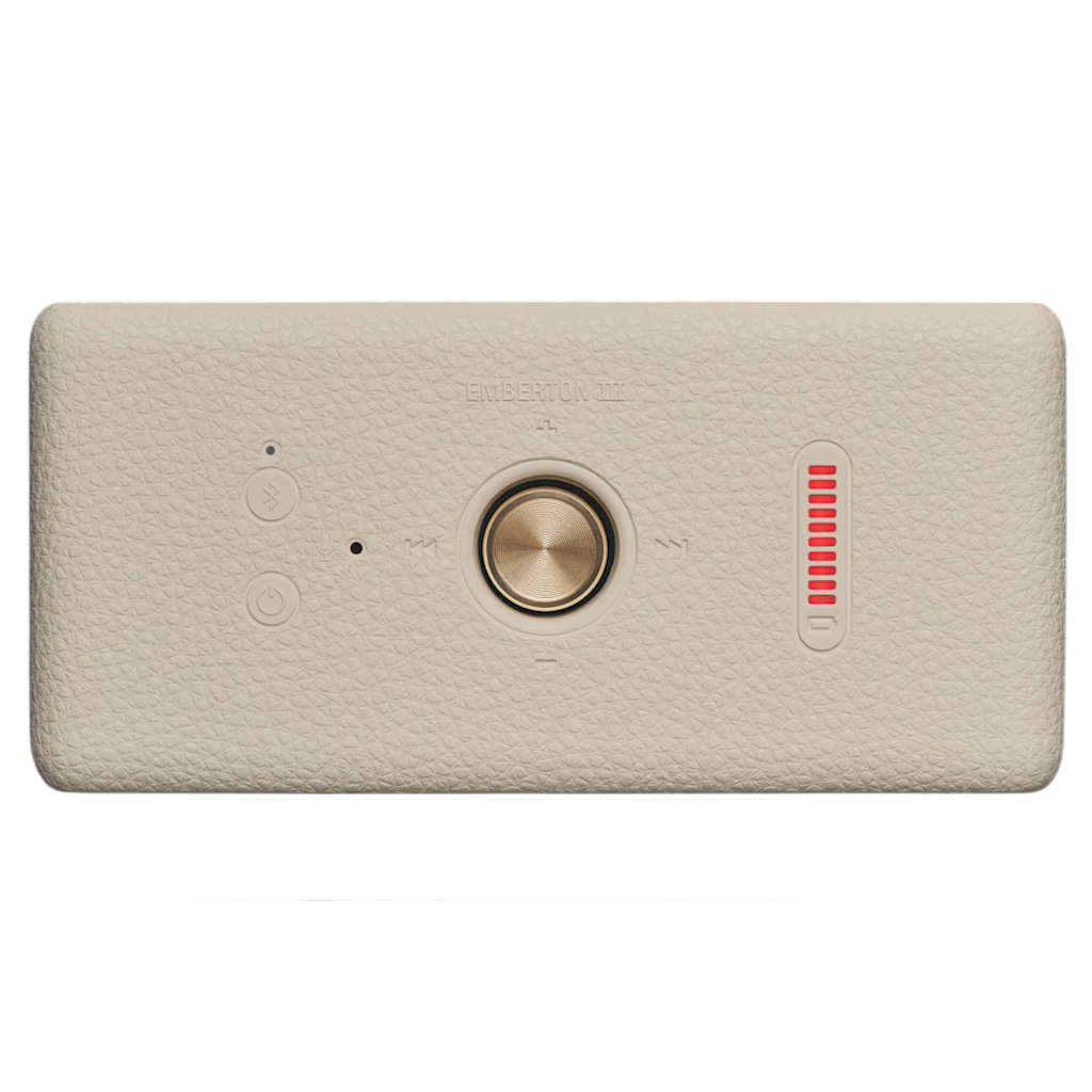 Marshall Emberton III Compact Portable Bluetooth Speaker Cream