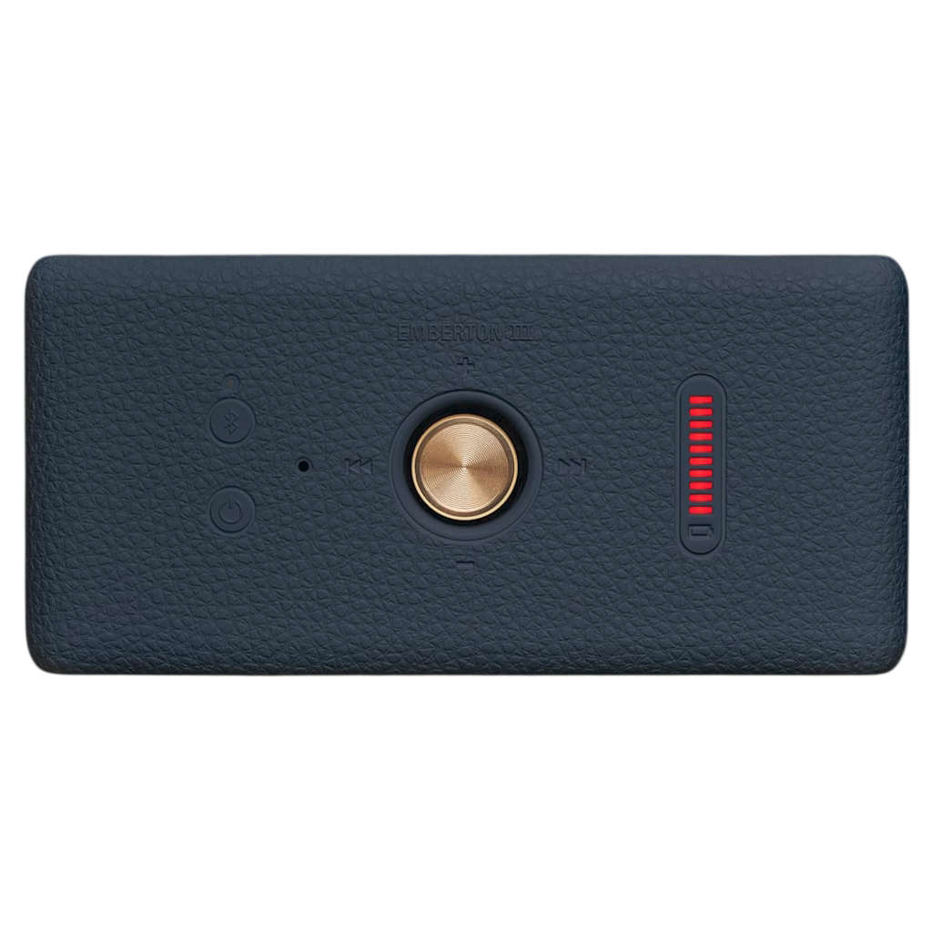 Marshall Emberton III Compact Portable Bluetooth Speaker Midnight Blue