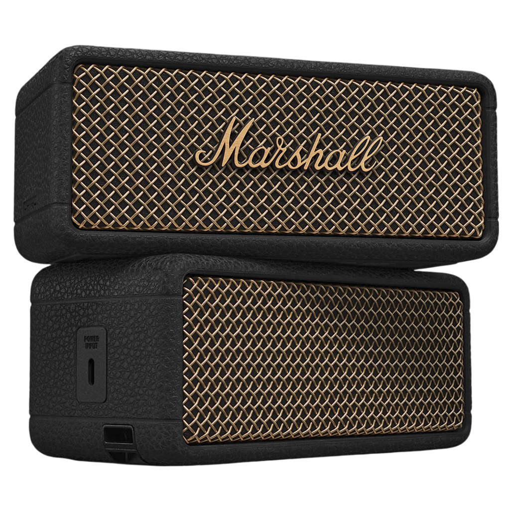 Marshall Emberton III Compact Portable Bluetooth Speaker Vintage Black Gold
