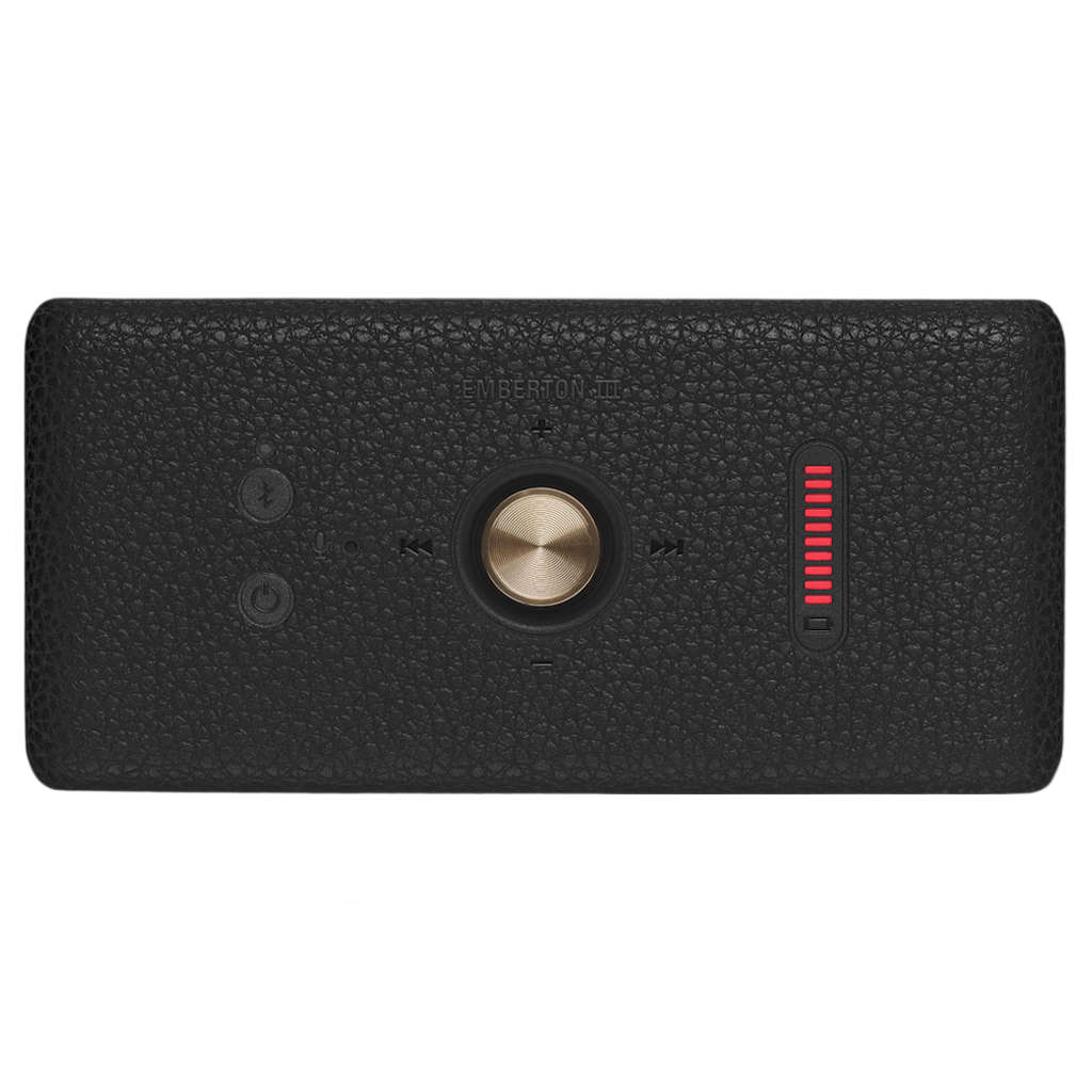 Marshall Emberton III Compact Portable Bluetooth Speaker Vintage Black Gold