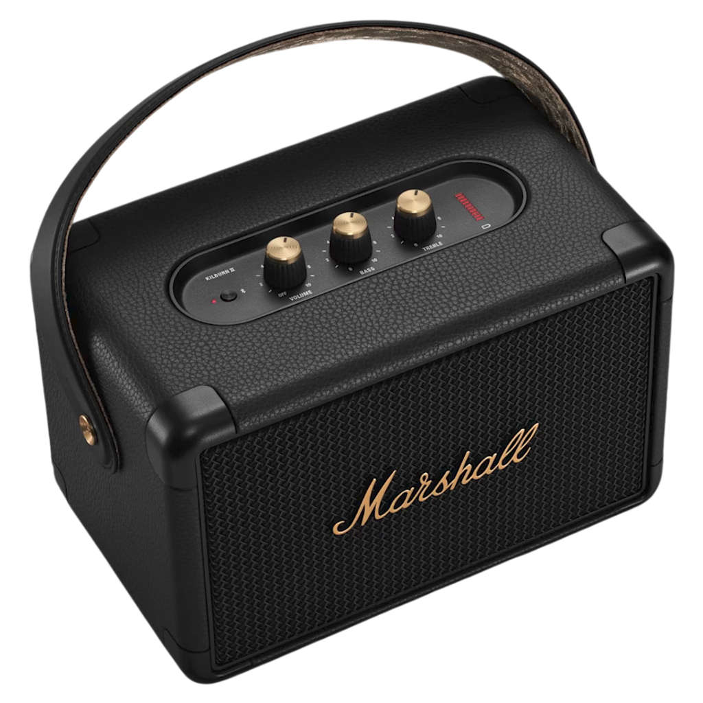 Marshall Kilburn II Portable Bluetooth Speaker Black & Brass