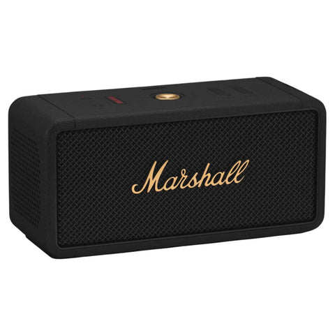 Marshall Middleton Portable Bluetooth Speaker Black & Brass 