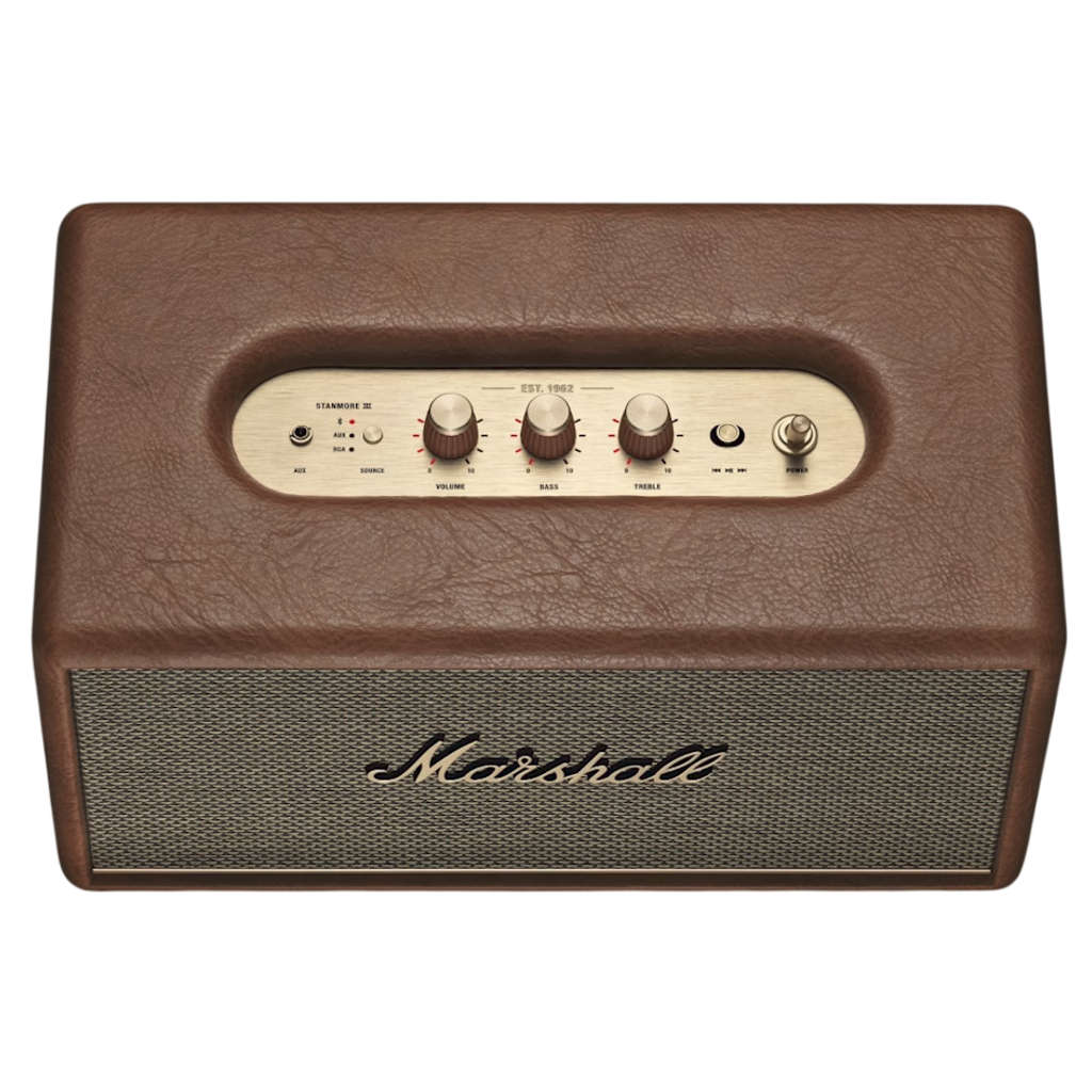 Marshall Stanmore III Bluetooth Speaker Tan Brown