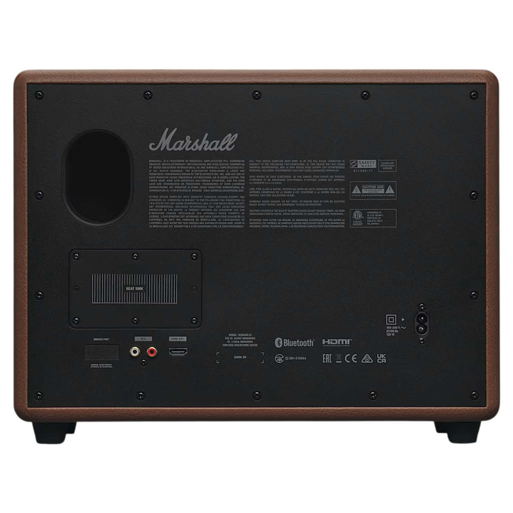 Marshall Woburn III Bluetooth Speaker Tan Brown