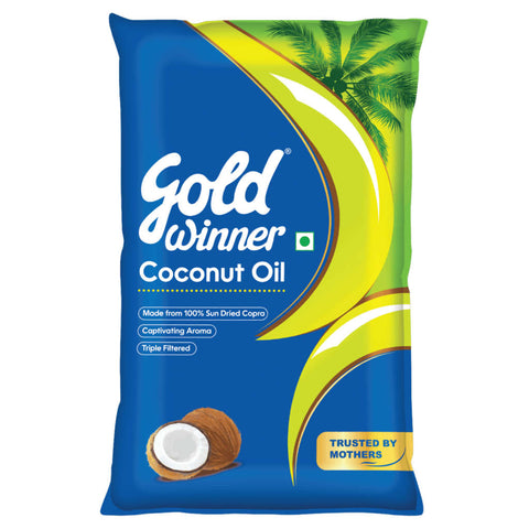 Gold Winner Coconut Oil 800g Pouch 