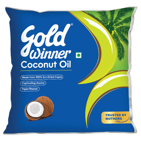 Gold Winner Coconut Oil 400g Pouch 