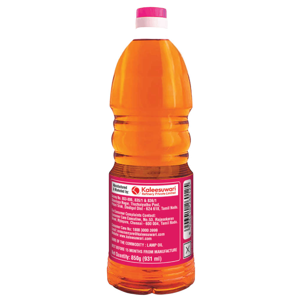Dheepam Temple Lamp Oil 850g Pet Bottle