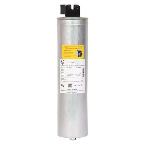 L&T [ Lauritz Knudsen ] Standard Duty Cylindrical Capacitor 25 kVAr 440 VAC LTCCD325B2 
