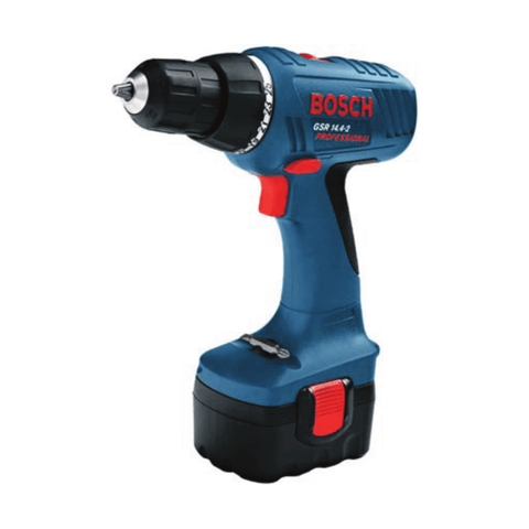 Bosch Cordless Drill/Driver GSR 14,4-2 (14.4 V, 1.7 Kg, 400 – 1400 rpm)