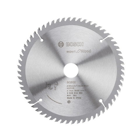 Bosch Circular Saw Blades – Expert for Wood 2608642985 (184 x 25.4mm)
