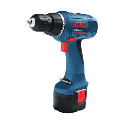 Bosch Cordless Drill/Driver GSR 9,6-2 (9.6 V, 1.5 Kg, 400 – 1000 rpm)