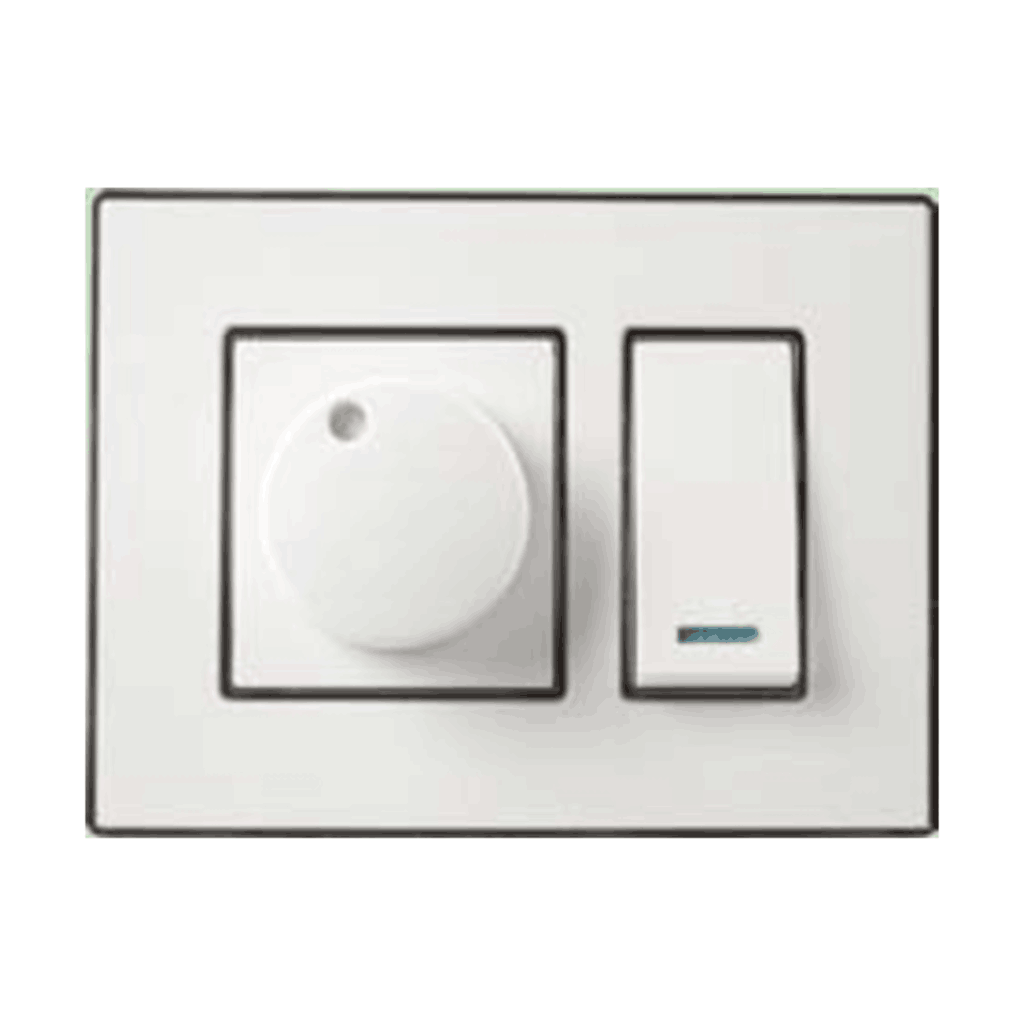 Havells Crabtree Murano Modular Plates – Pearl White