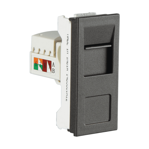 Havells Crabtree Athena RJ 11 2 Gang Tel Socket ACAKRXG112