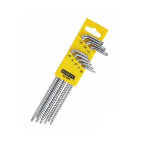 Stanley 8 Pc Tamper Proof Torx Key Set 92-624