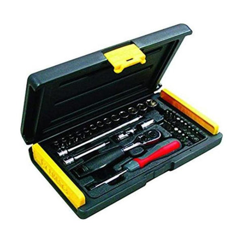 Stanley 35 Pc 1/4 Drive 6 Point Socket & Bit Set – 1-89-033
