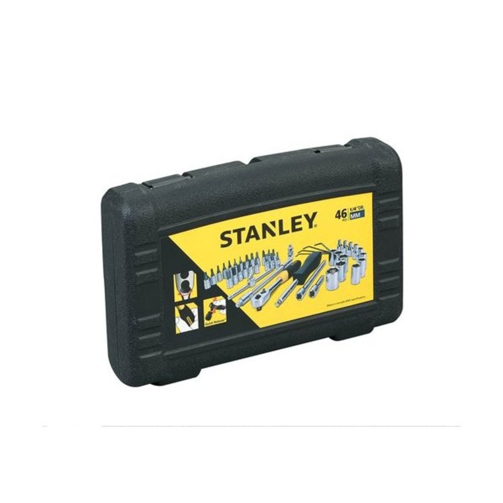 Stanley 46 Pc 1/4 Drive Metric Socket Set – STMT72794-8
