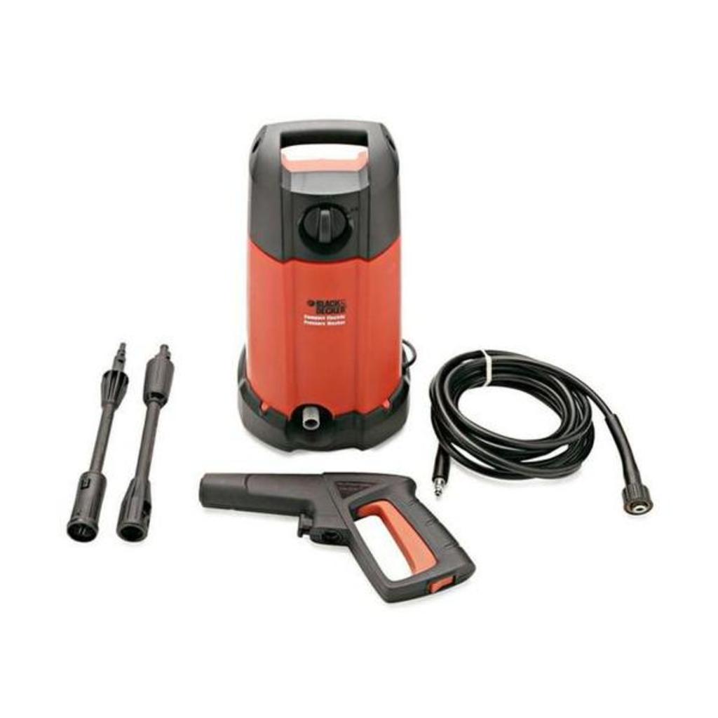 Black & Decker Pressure Washer PW1200 (1200 W, 90 Bar)