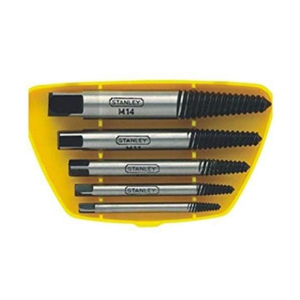 Stanley 5 Pc Screw Extractor Set 94-171 (3,6,8,11,14 mm)