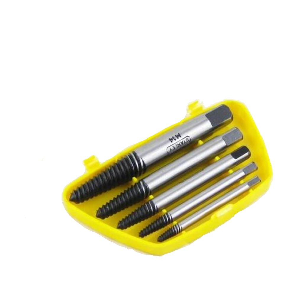 Stanley 5 Pc Screw Extractor Set 94-171 (3,6,8,11,14 mm)