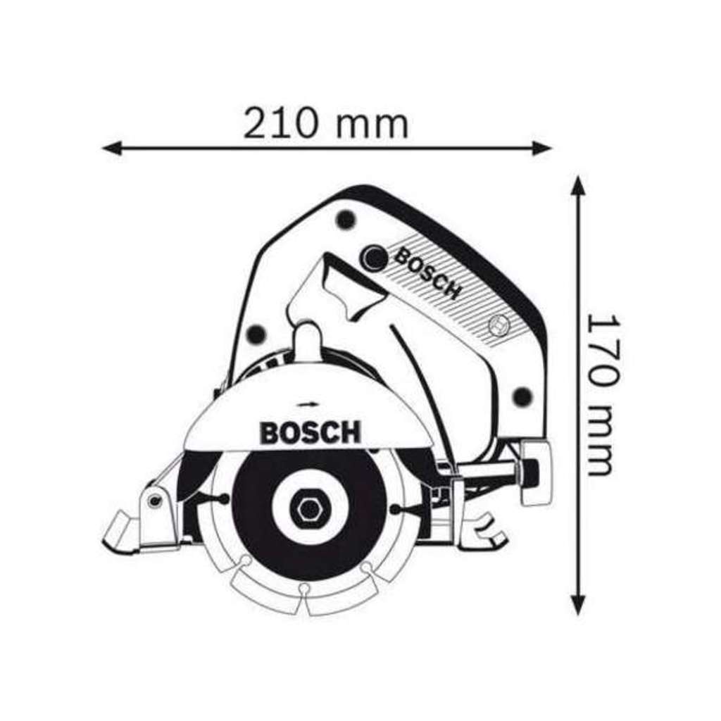 Bosch Marble Cutter GDC 34 M (1300 W, 3.3 kg, 12000 rpm)