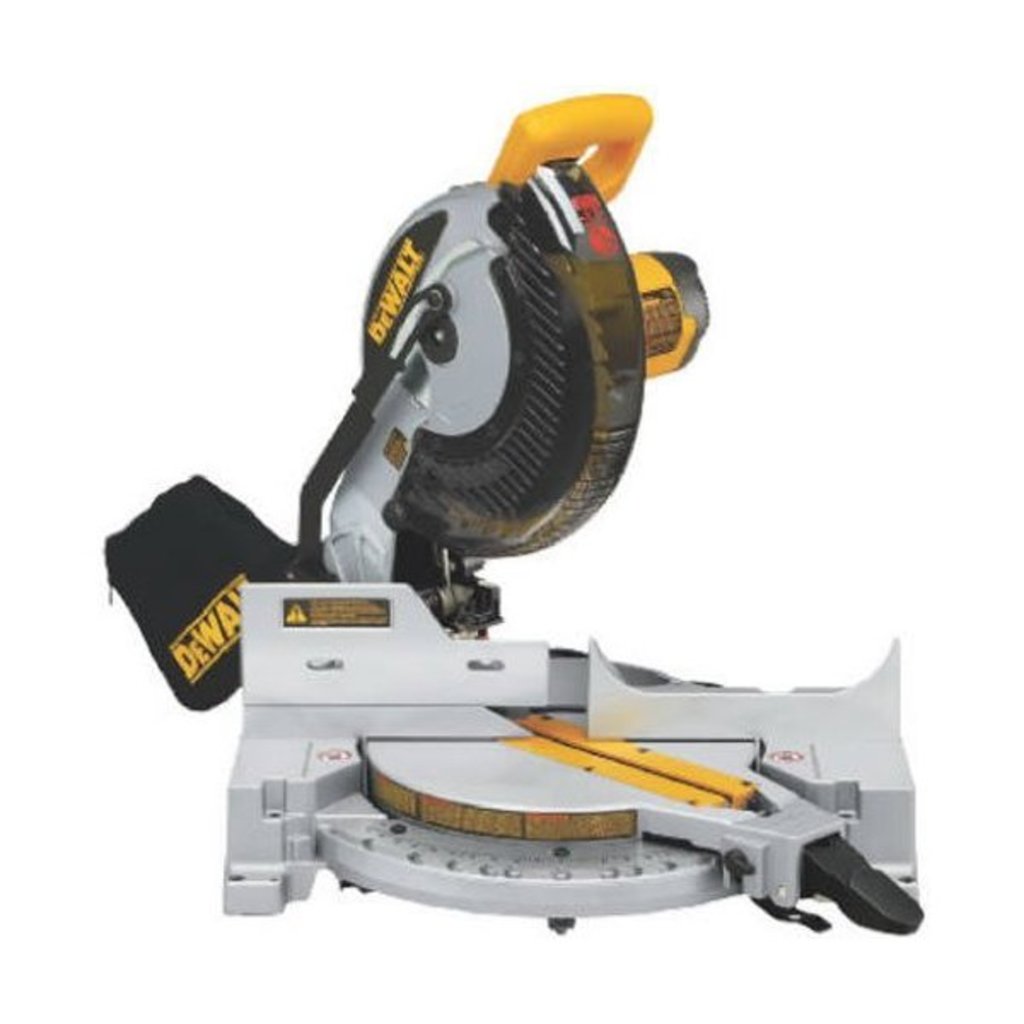Dewalt 254mm Single Bevel Mitre Saw DW713 (1600 W, 13.6 Kg, 5000 rpm)