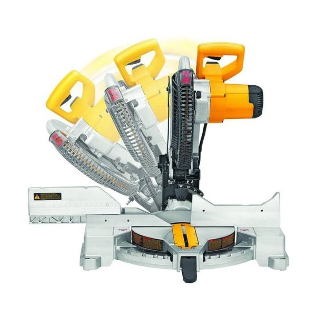 Dewalt 305mm Single Bevel Mitre Saw DW715 (1600 W, 19.1 Kg, 4000 rpm)