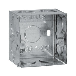 Havells Modular Flush Metal Gi Boxes for Coral, Pearlz & Oro