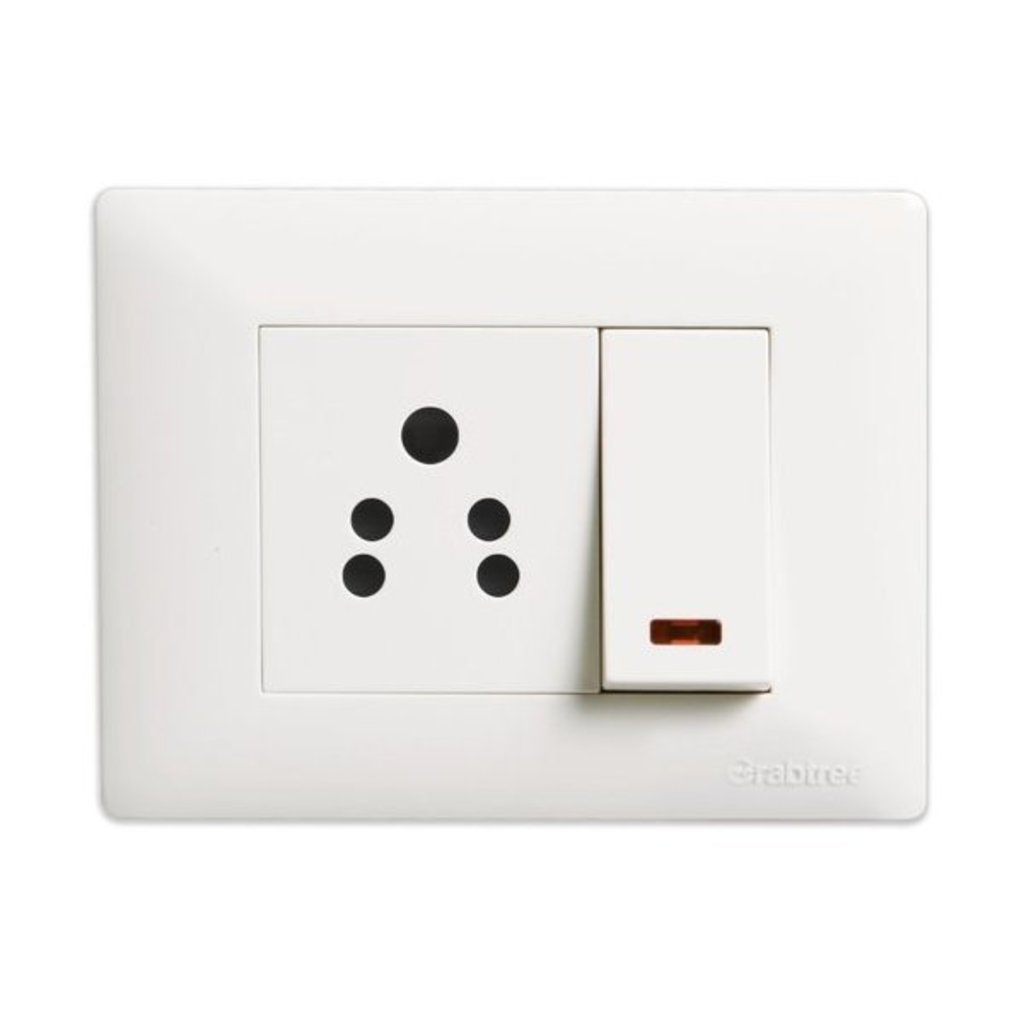 Havells Crabtree Combined Plate – Athena