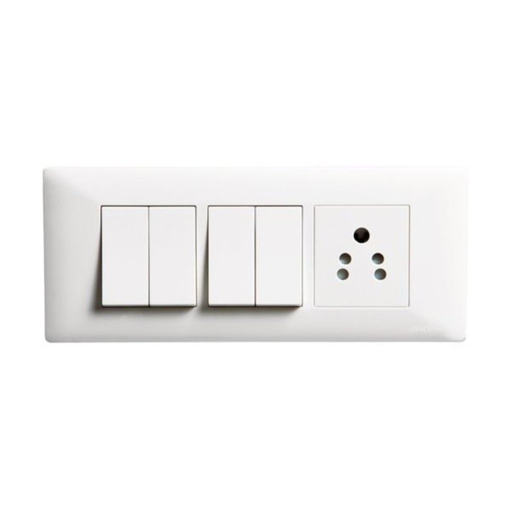 Havells Crabtree Combined Plate – Athena