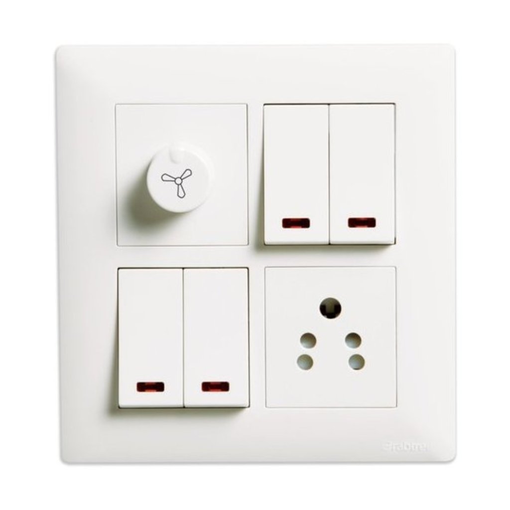 Havells Crabtree Combined Plate – Athena