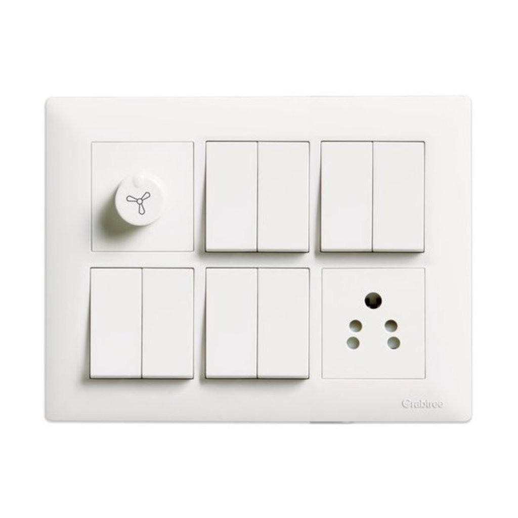 Havells Crabtree Combined Plate – Athena