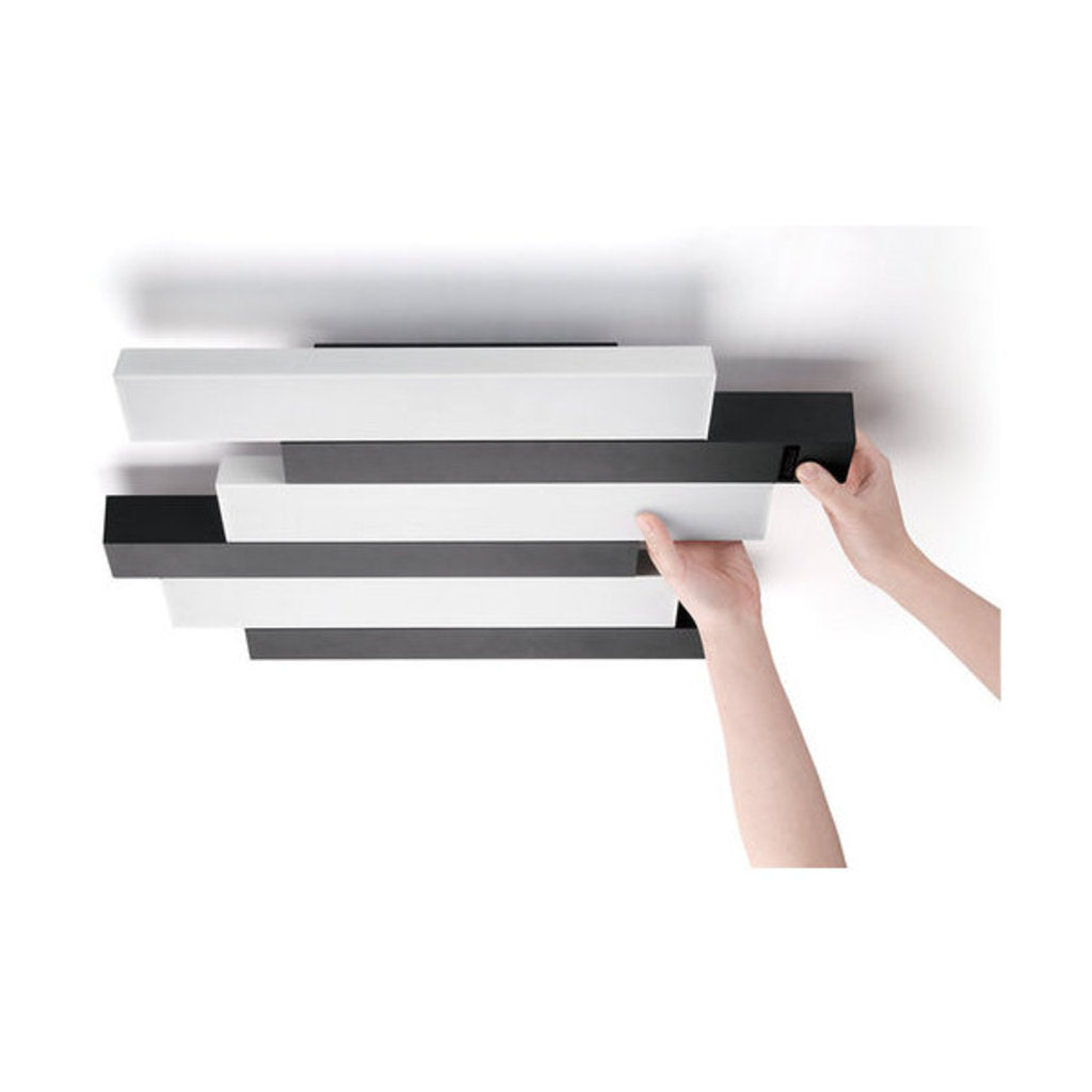 Philips myLiving Ceiling light Piano Black LED– 58081/30/66