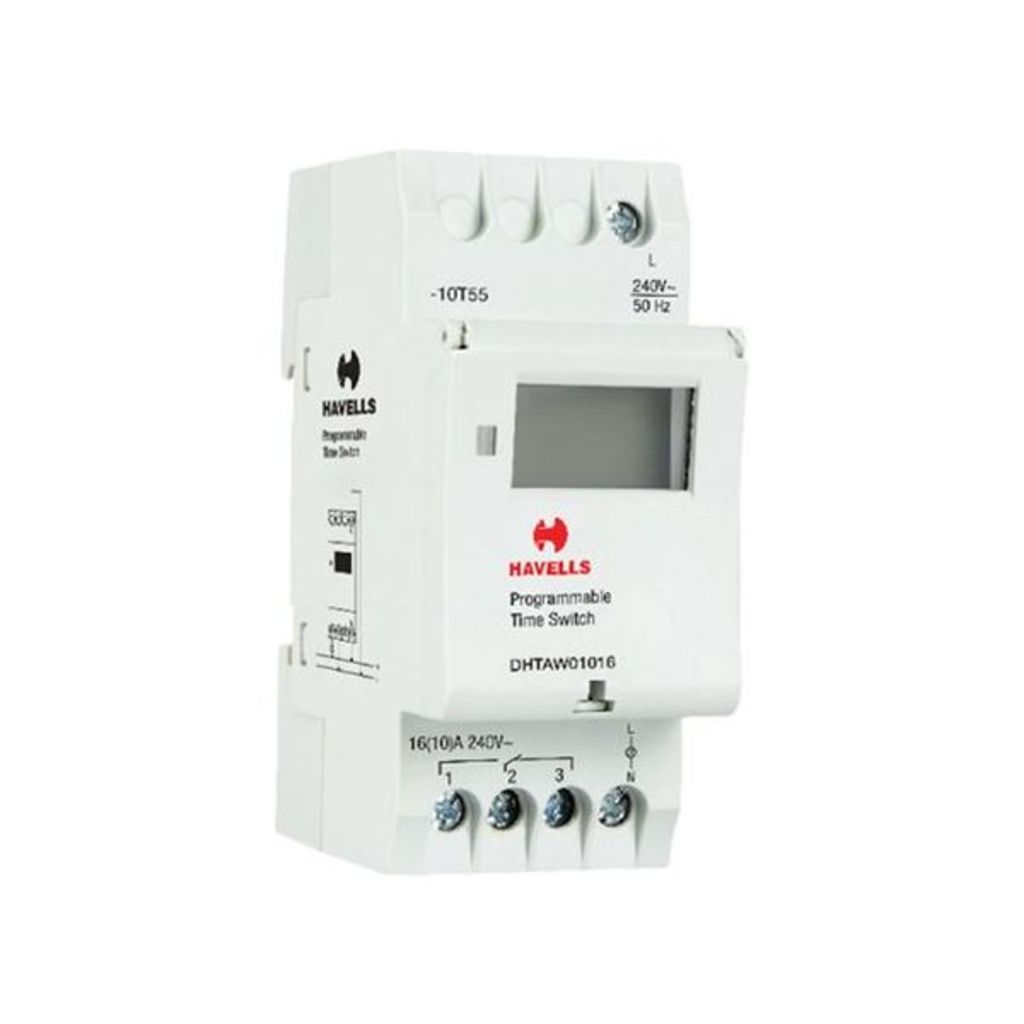 Havells Digital Weekly Programmable Time Switch DHTAW01016