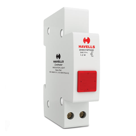 Havells Indicator Light (In accordance with IS/IEC 60947-5-1) 240V~, 50 Hz