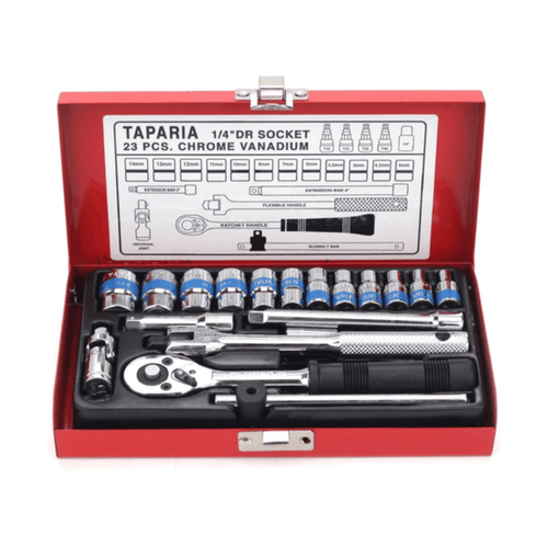 Taparia 1/4 Square Driver Socket Set - S 1/4 H 