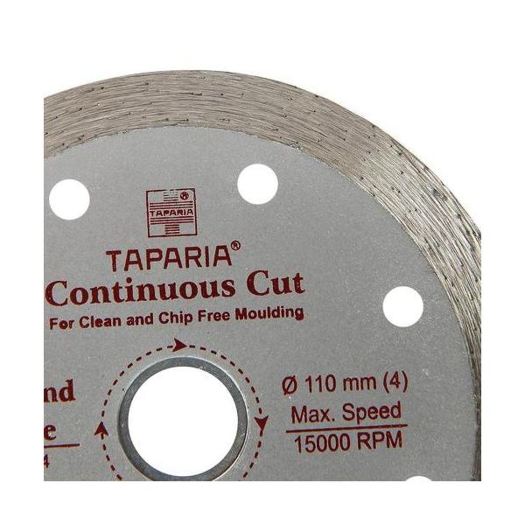 Taparia Diamond Cutting Blade Continous Cut 110 mm – DBC-4