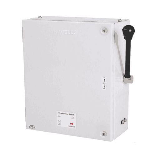 Havells Onload Changeover Switch 4 Pole 63 Amp 415 V SS Enclosure (Side Handle) – IHBFFE0063