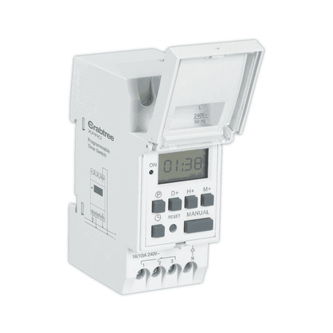 Havells Crabtree Digital Weekly Programmable Time Switch - DCTAW01016