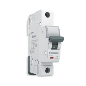Crabtree Xpro Miniature Circuit Breaker Single Pole ‘C’ Curve Series