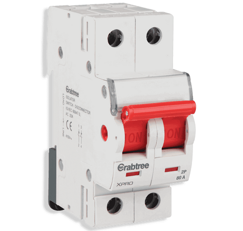 Crabtree Xpro Higher Rating Isolator DP