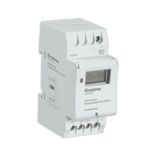 Crabtree Xpro Astronomical Weekly Programmable Time Switch
