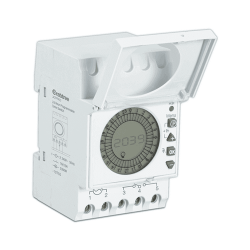 Crabtree Xpro Programmable Time Switch 24 Hrs