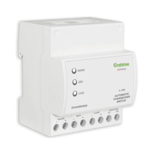 Crabtree Xpro Series Automatic Changeover With Gen Start/Stop