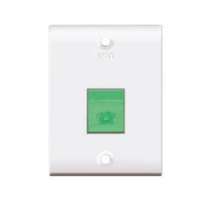 GM G-ERA Medium 4 Line Telephone Jack RJ-11 – GM8535