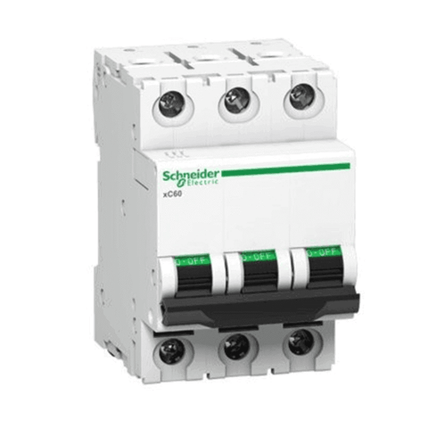 Schneider 40 A Three Pole C-Curve MCB xC60 -  A9N3P01C