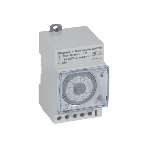 Legrand MicroRex W31 Su/Wi Weekly Time switch 4128 28