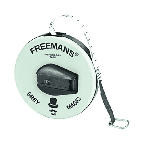 Freemans Greymagic Measuring Tape 15 meters (Pack of 6)