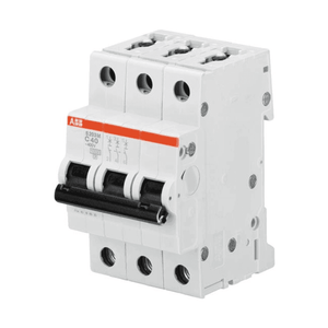 ABB D Curve Triple Pole MCB 10 kA S200M series