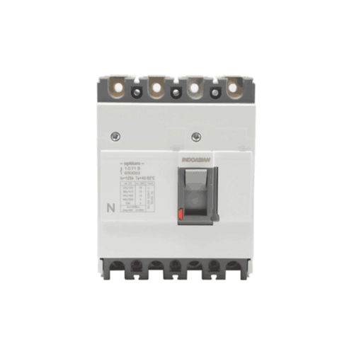 Indoasian Optium 1.0 16KA 16A-125A 4P F1 MCCB 